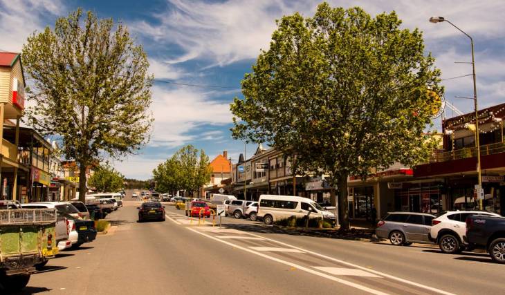 This alpine town in NSW is at its most charming in winter – with quaint fireside cafes and snow-covered peaks