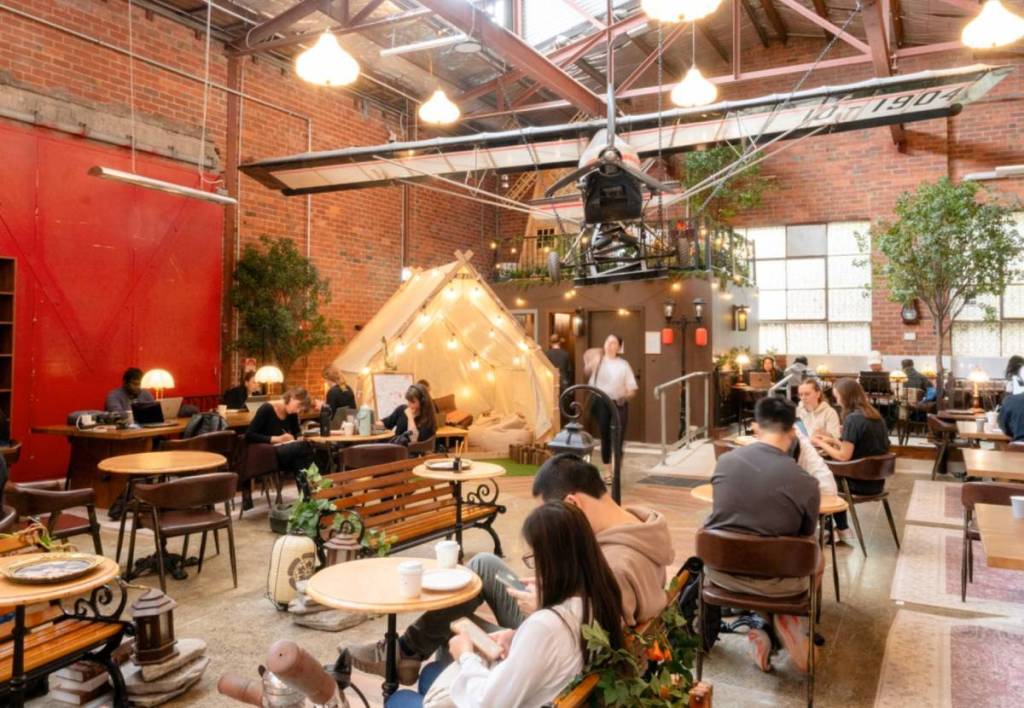 students studying at O3 Space in sydney