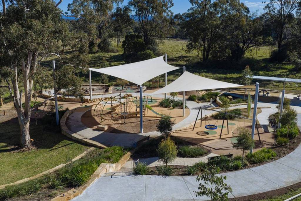 new leppington park in sydney, with youth precicnt