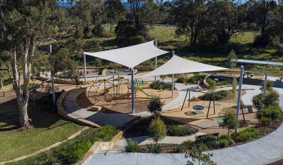 The massive new 7.6-hectare park that just opened in Sydney — it features a pump track, sensory playground and free events