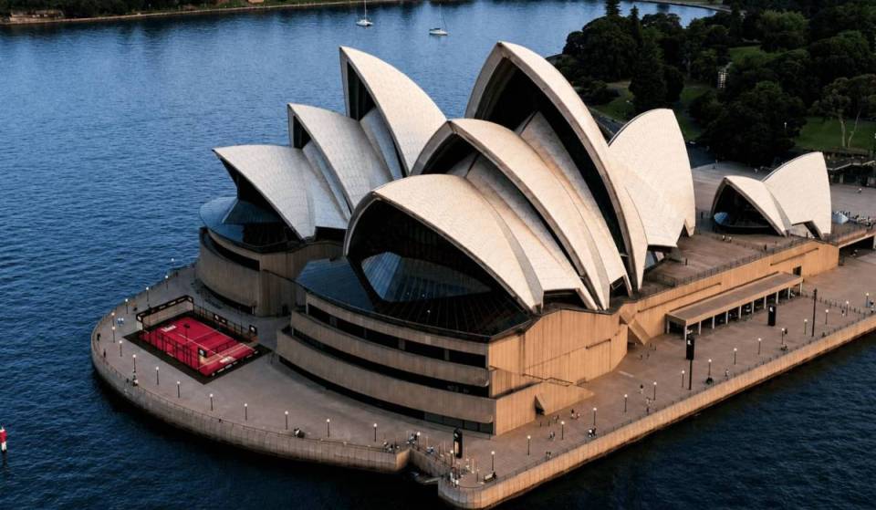 A padel pop-up arrives at the Sydney Opera House — with $30 tickets to celebrity knockouts and free ‘under the lights’ parties