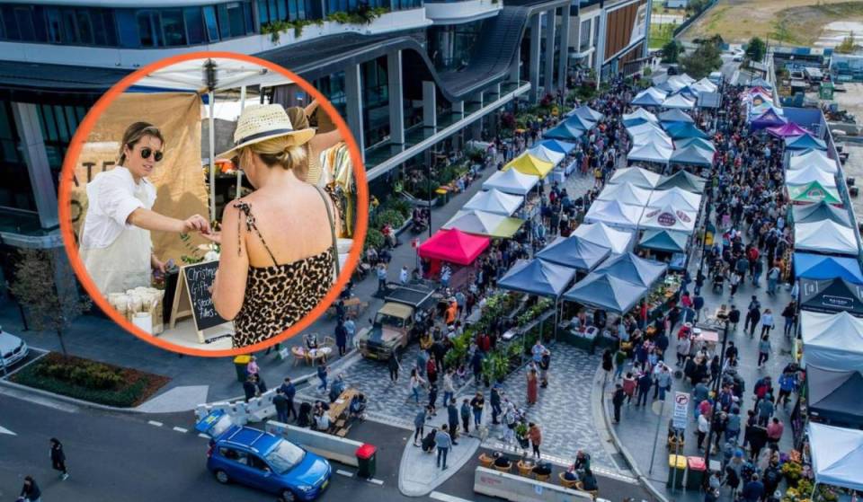 Sydney’s free riverside winter market is taking over a newly renovated town square tomorrow— with 70+ artisan stalls, gourmet food and kids entertainment
