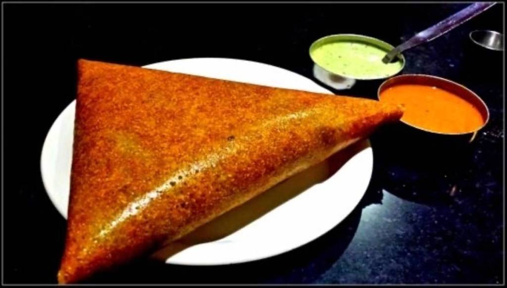 crispy dosa at MTR