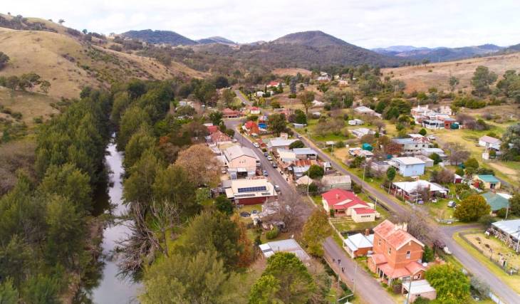 Australia’s oldest surviving gold rush town is 3 hours from Sydney – with a historic main street and just over 100 residents
