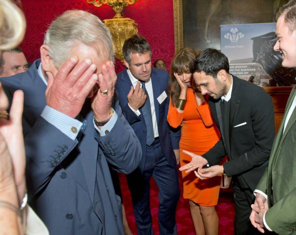 Dynamo magician stunning the Royal Family