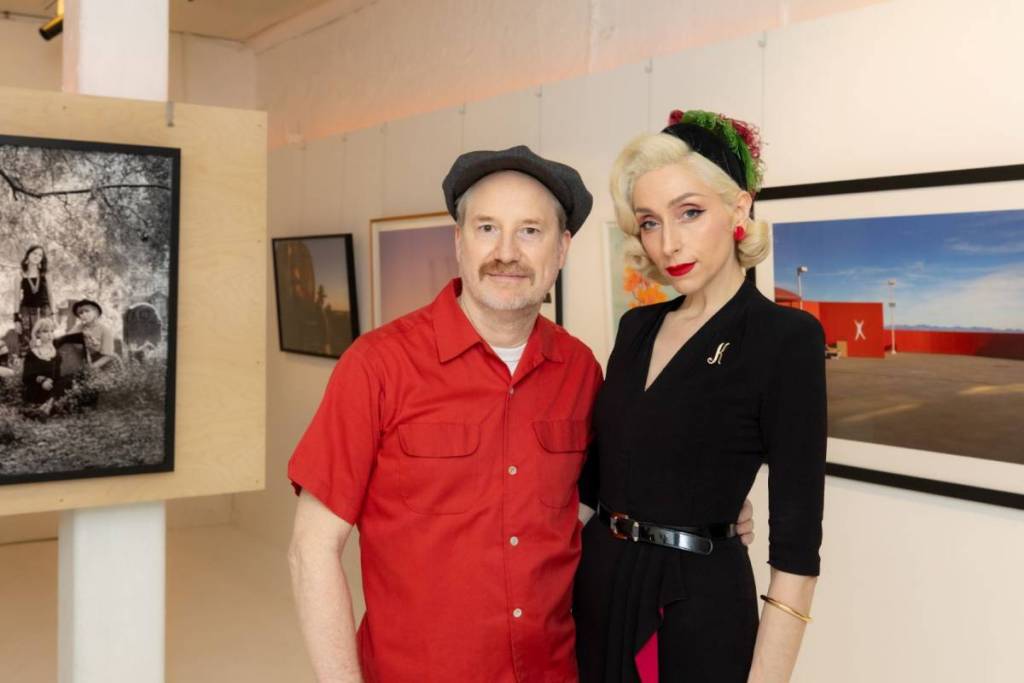 Gallery directors Tim Levy and Katerina Tsompanis