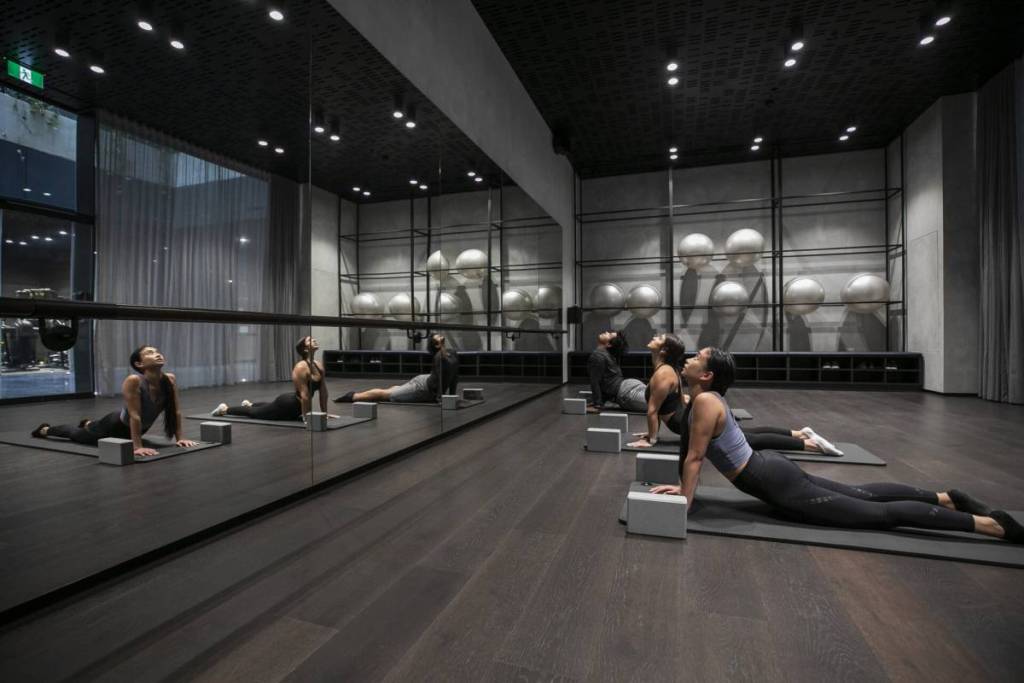yoga and pilates at flex coworking studio