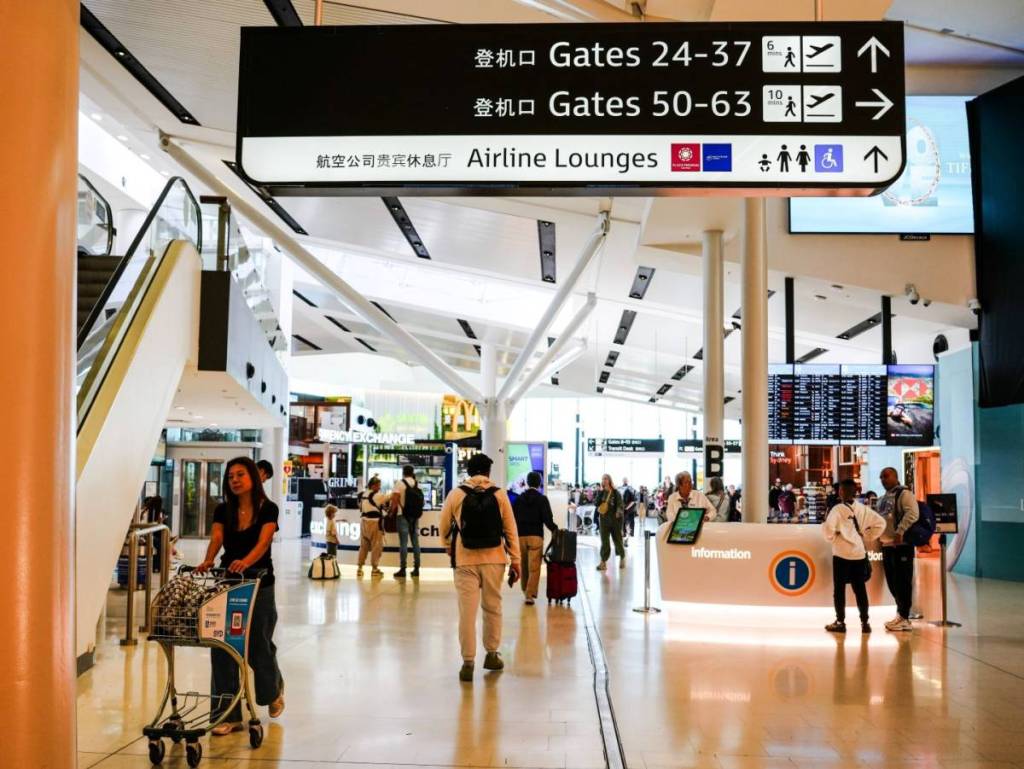 Sydney airport terminals