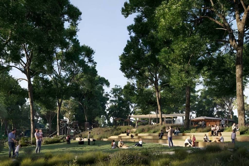 bella vista district park in sydney