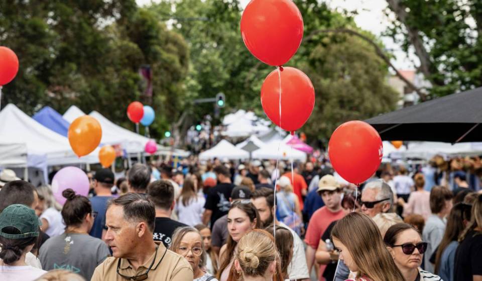 This Sydney suburb is hosting a huge car-free street festival this weekend – with 200+ stalls, food and live music