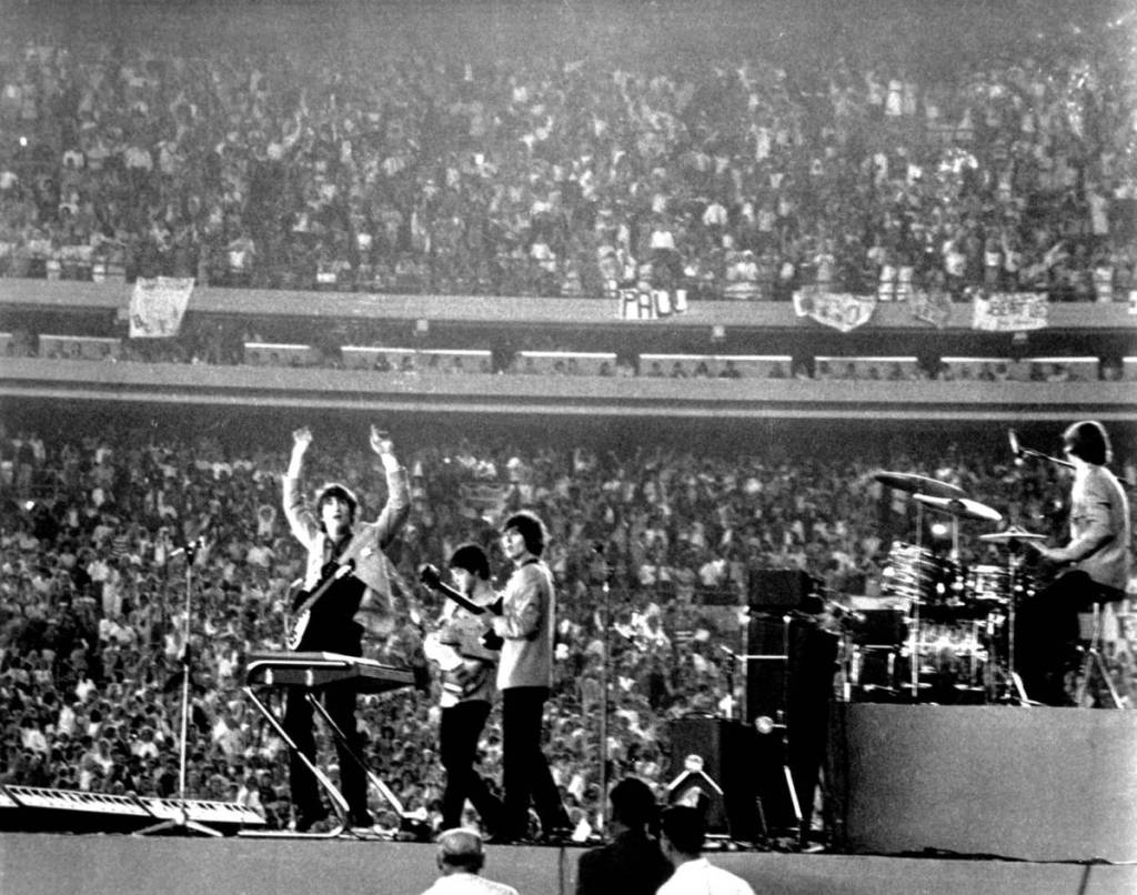 The beatles live in concert