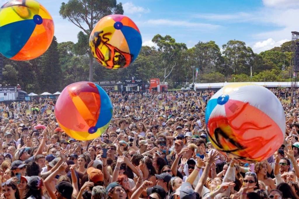 Sydney summetime concert in centennial park