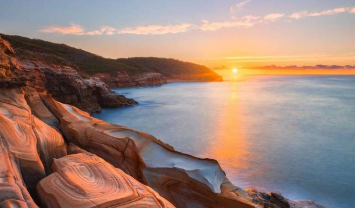 This 8km coastal trail is touted as NSW’s most scenic spring hike – with pristine beaches and whale watching
