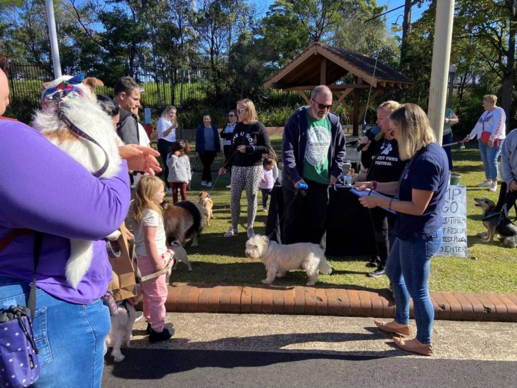 street paws festival in sydney, at the tramway museum