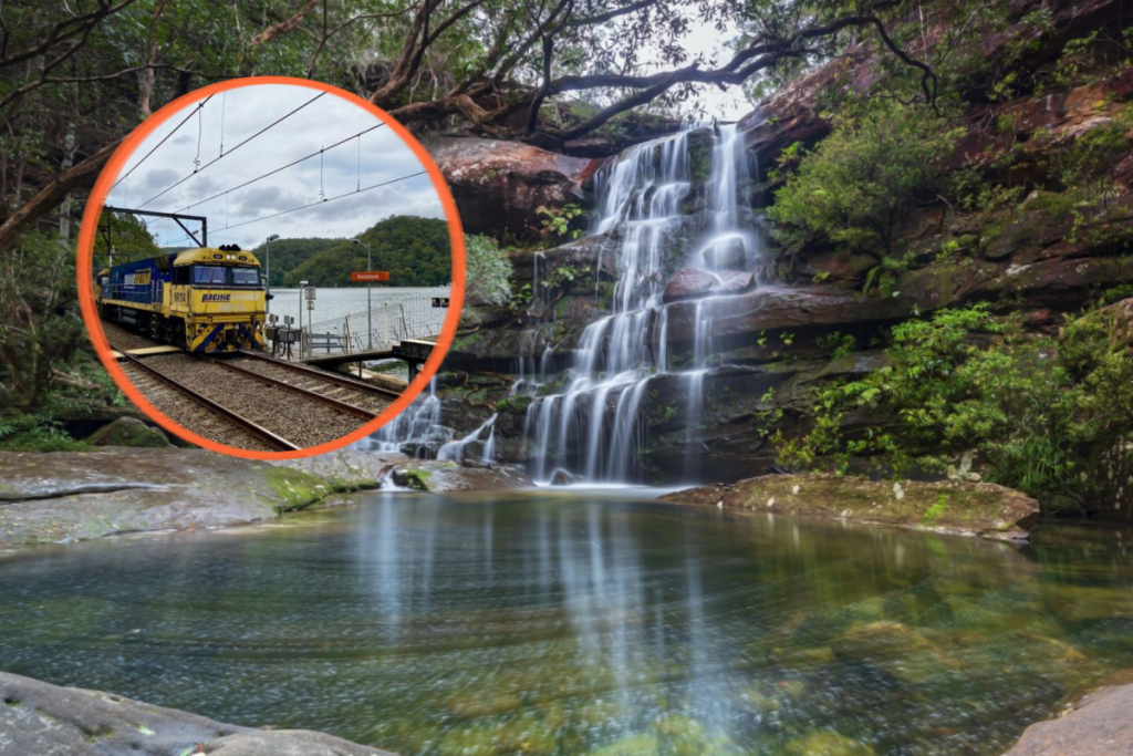 Wondabyne to Patonga walk near sydney, with waterfalls