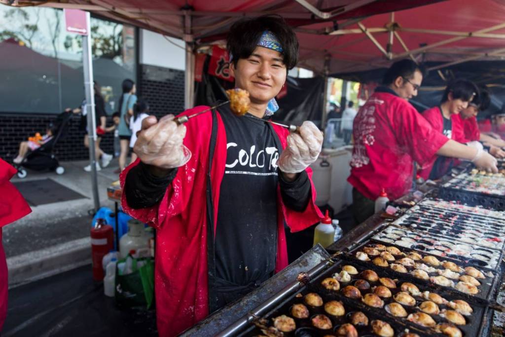 food stalls at the Cabramatta moon festival 2026 in sydney