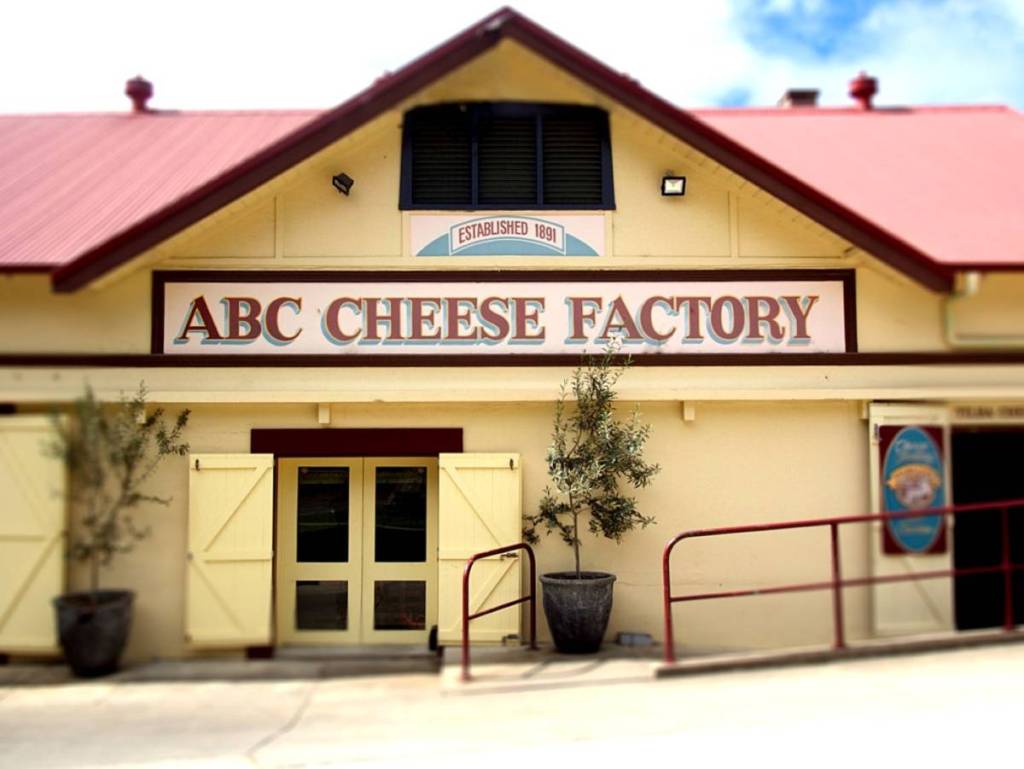 ABC cheese factory in central tilba NSW