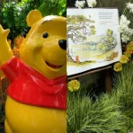 Winnie the Pooh installation at The Grounds of Alexandria