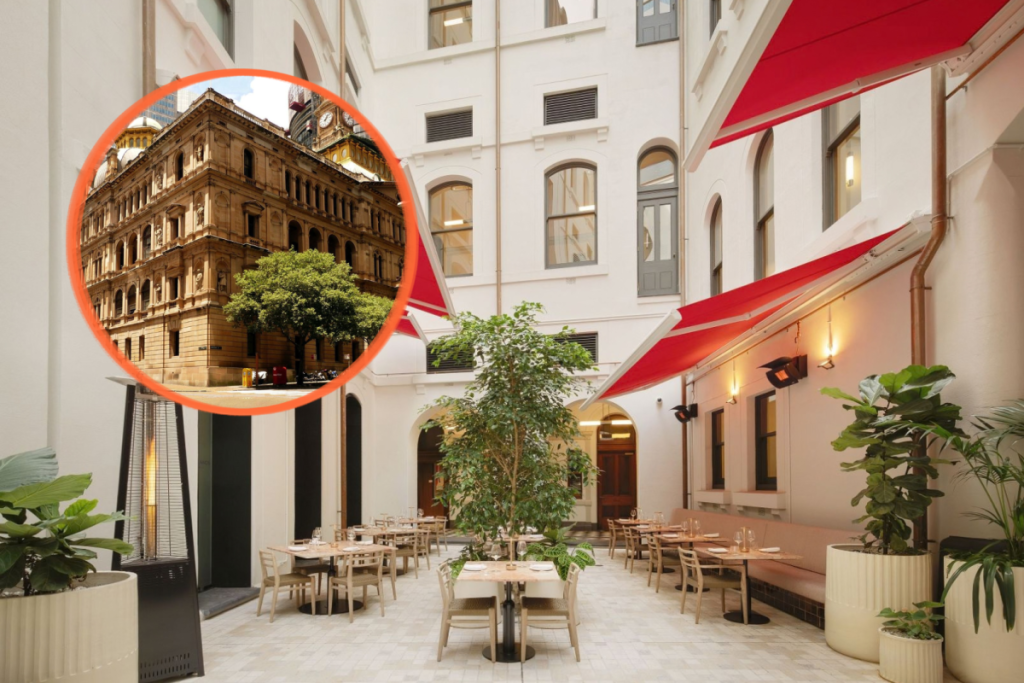 spezia italian piazza in circular quay, sydney