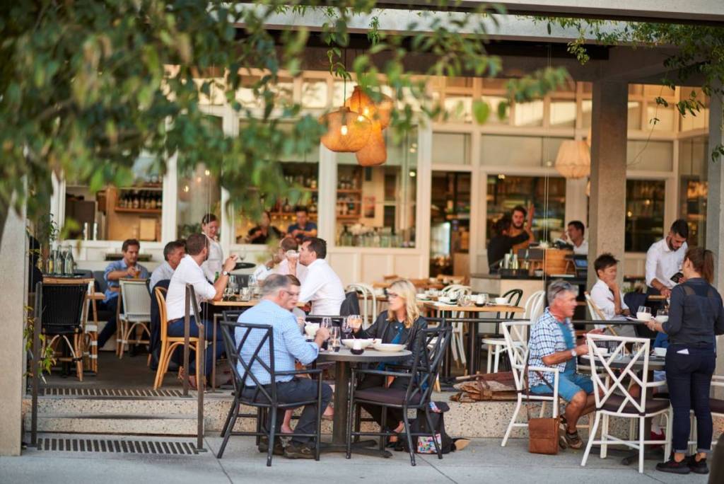 people dining at the great graze in barangaroo, sydney