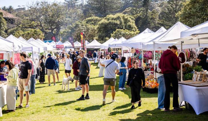 This riverside suburb in Sydney is getting a new spring market this weekend – with 100 stalls, street food and family fun
