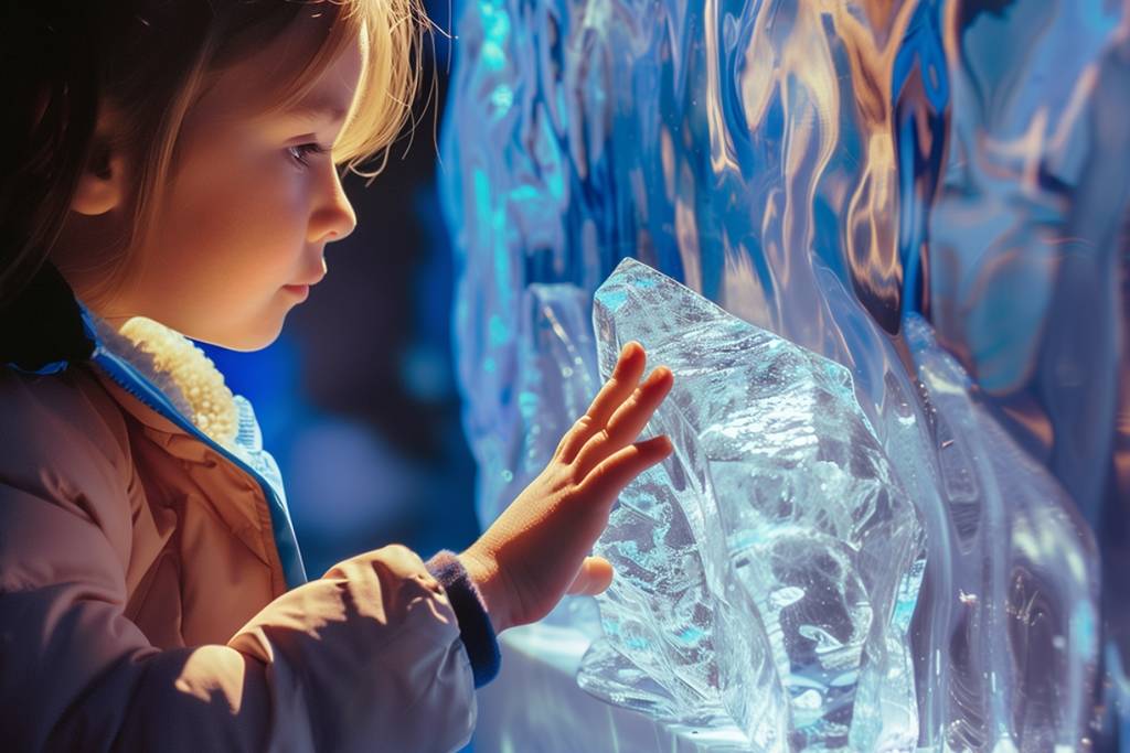 Artifacts on display at the Titanic exhibit