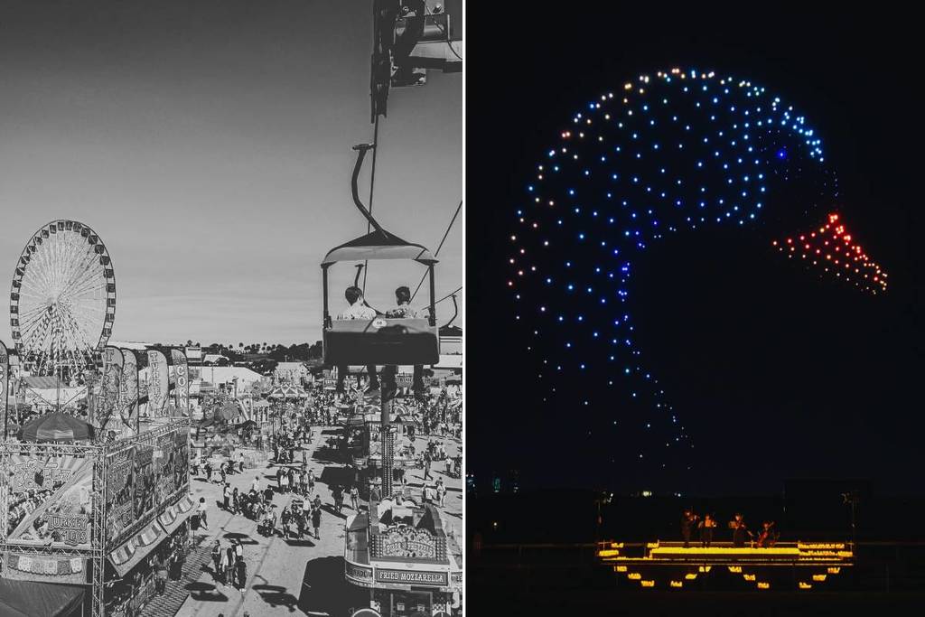 After Over A Century Of History, The Florida State Fairgrounds Are Transforming Into An Open-Air Drone Show