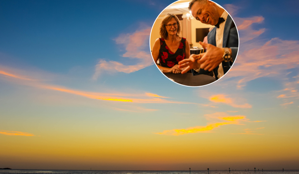 This luxury waterfront hotel has 10/10 sunset views of Tampa Bay — and it’s hosting an award-winning magic show recognized by TripAdvisor