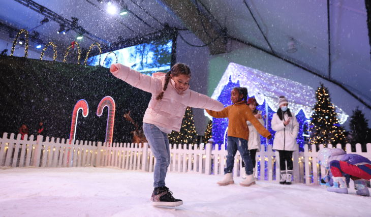 Families can finally experience real snow in South Florida this season: Inside the winter wonderland where you can sled and meet Santa