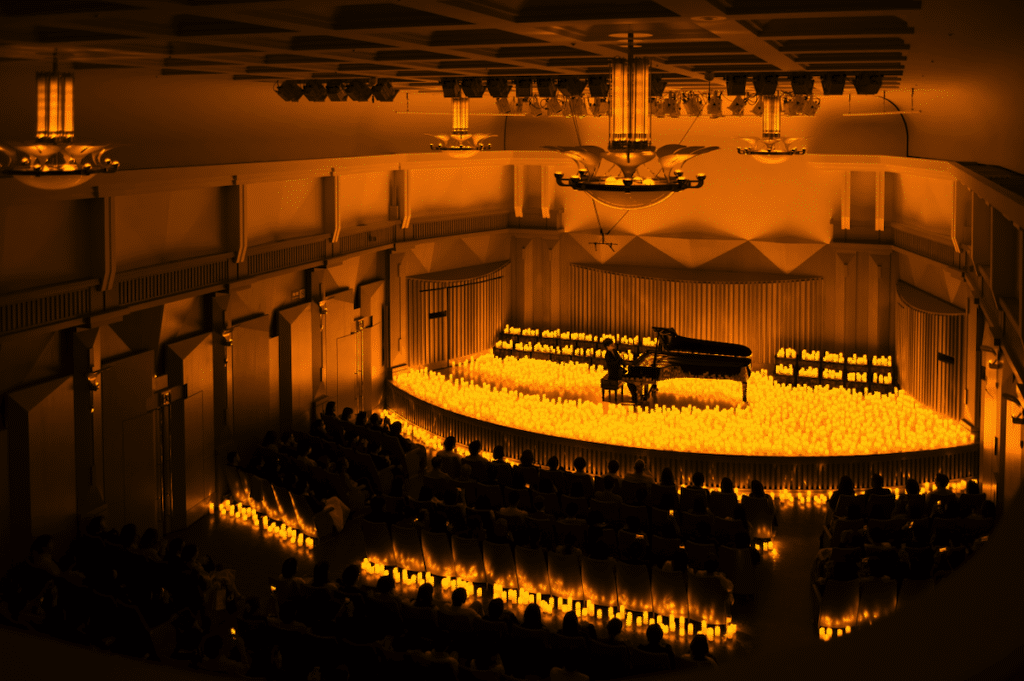 A glimpse of the Candlelight Concert at Prince Hall