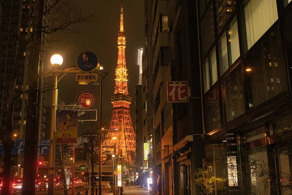 Tokyo at night
