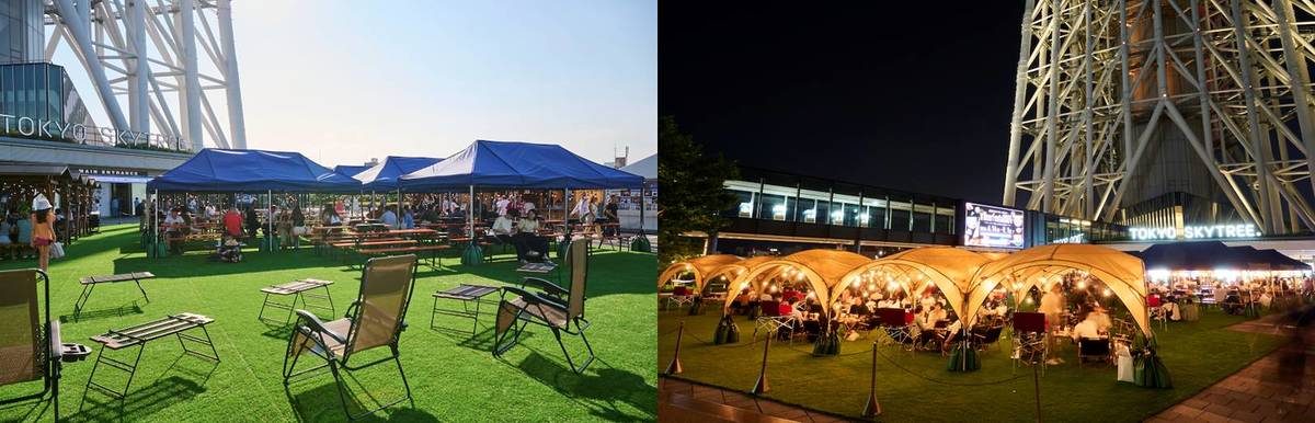東京スカイツリータウン(R)Beer Festa 2025 ~タワーの下で遊べる芝生のBBQパーク~