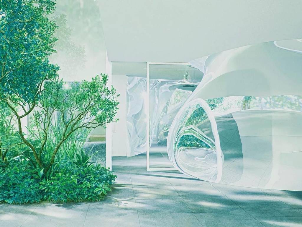 松沢一応によるAWT BARの完成イメージ　© ichio matsuzawa office