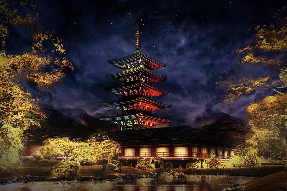 浅草寺史上初！壮大なプロジェクションマッピングが5日間限定開催