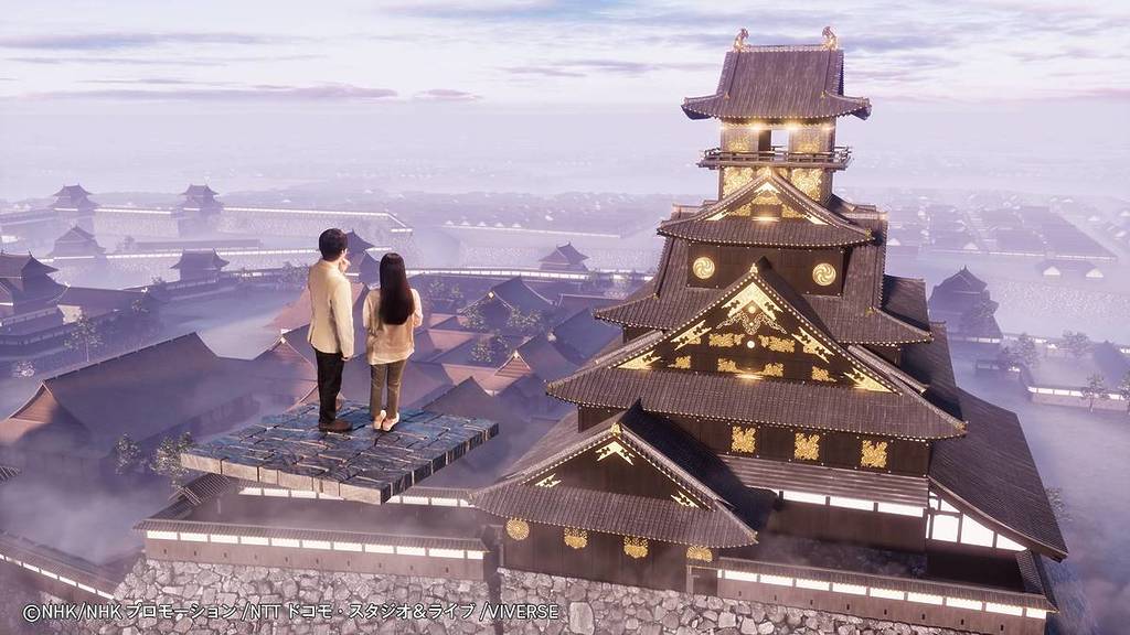 大坂城を見下ろす絶景