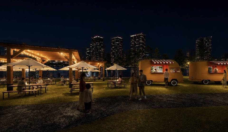 Vacant Lot Transforms into a “Place to Spend Time with Dogs.” Urban Dog Park Opens for a Limited Time in Toyosu