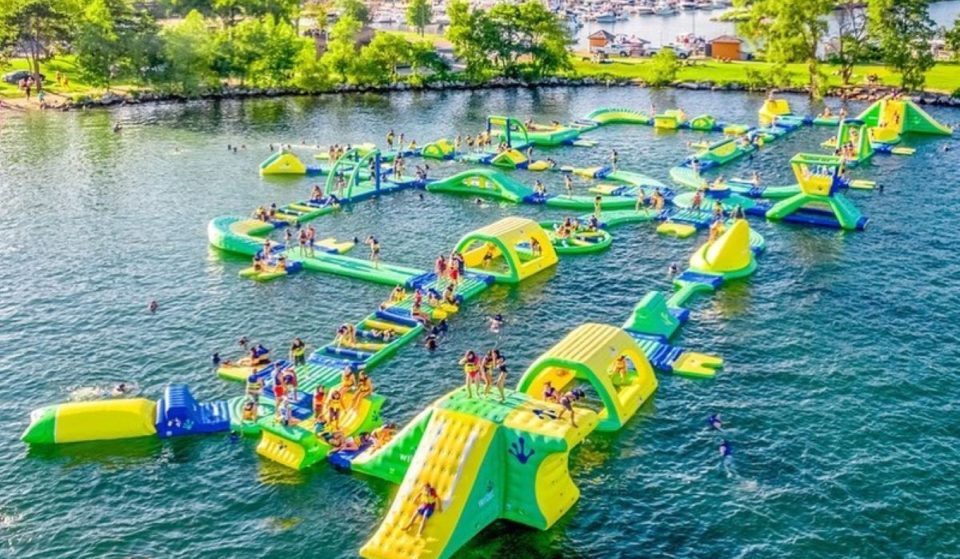 Canada&#8217;s Biggest Floating Waterpark Is Less Than 2 Hours From Toronto