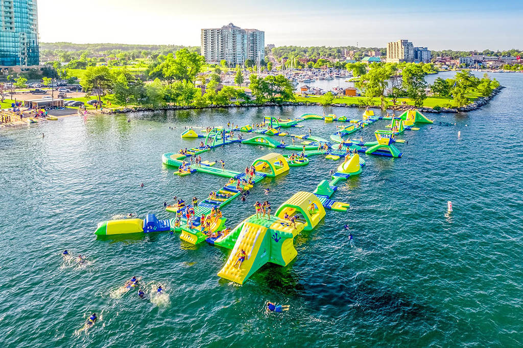 Canada’s Largest Floating Water Park Reopens Soon And Is Just 2 Hours From Toronto