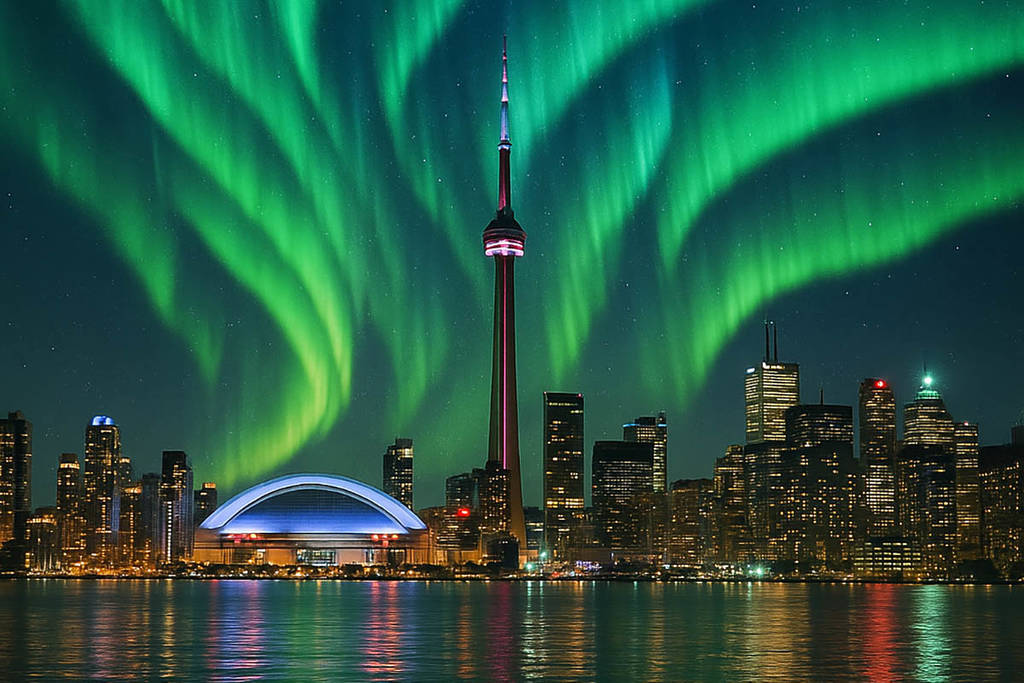 Toronto May See Northern Lights This Week Due To A Rare Aurora Borealis Event