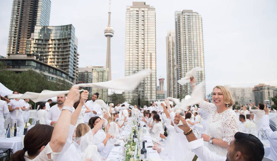 La soirée ultra chic « Diner En Blanc » ne reviendra pas à Toronto cet été