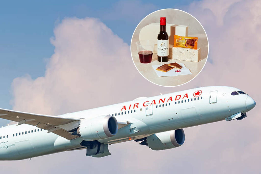 Tous les vols d&rsquo;Air Canada offriront désormais de la bière, du vin et des collations gratuits