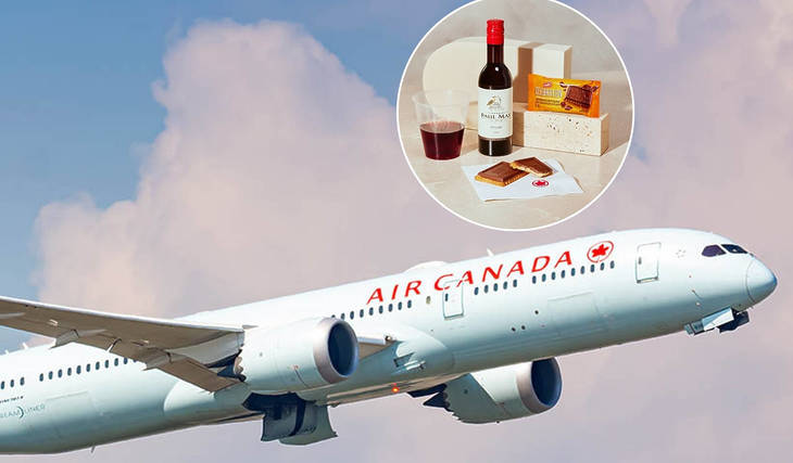 All Air Canada Flights Will Now Offer Free Beer, Wine, And Snacks