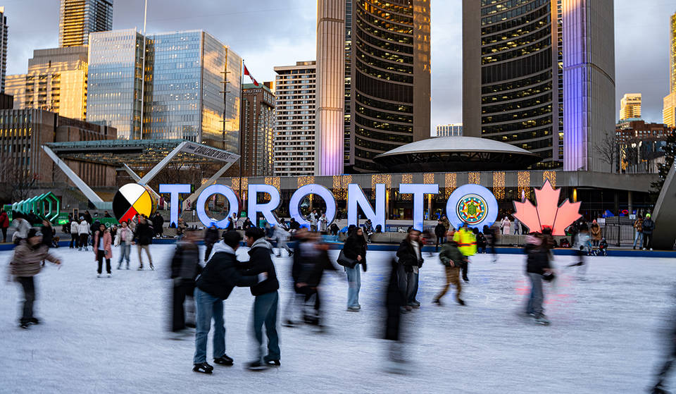 Here’s When Toronto’s Free Outdoor Ice Skating Rinks Open For The Season