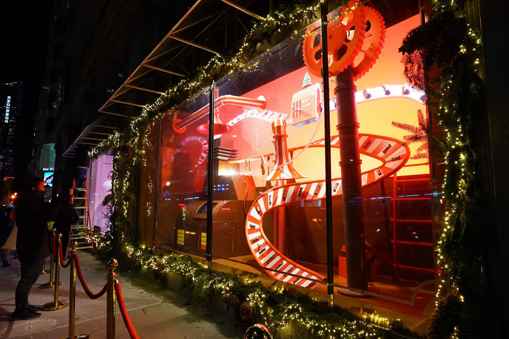Toronto’s Iconic Hudson’s Bay Holiday Windows Are Back, Reimagined With A Sweet Twist