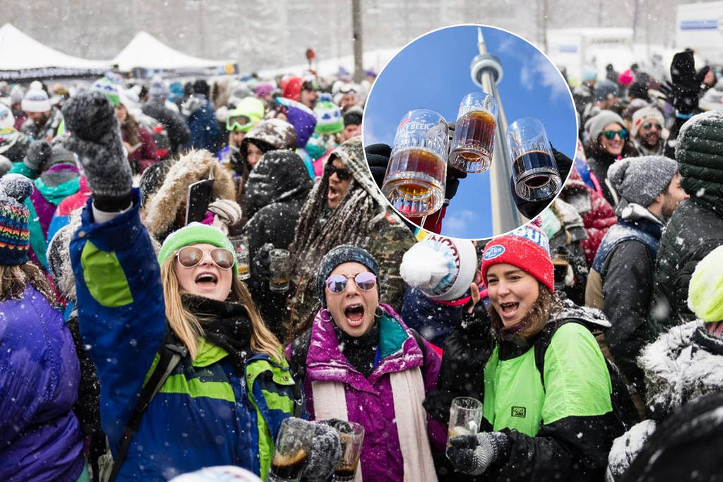 A Massive Après-Ski Beer Festival Is Returning To Toronto This Winter With Retro Snow Gear And A Giant Outdoor Dance Floor