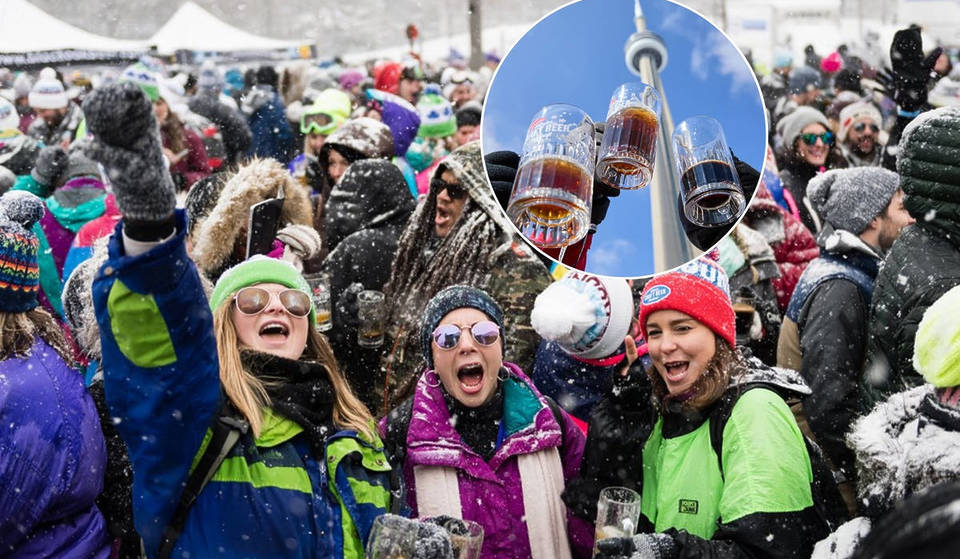 A Massive Après-Ski Beer Festival Is Returning To Toronto This Winter With Retro Snow Gear And A Giant Outdoor Dance Floor