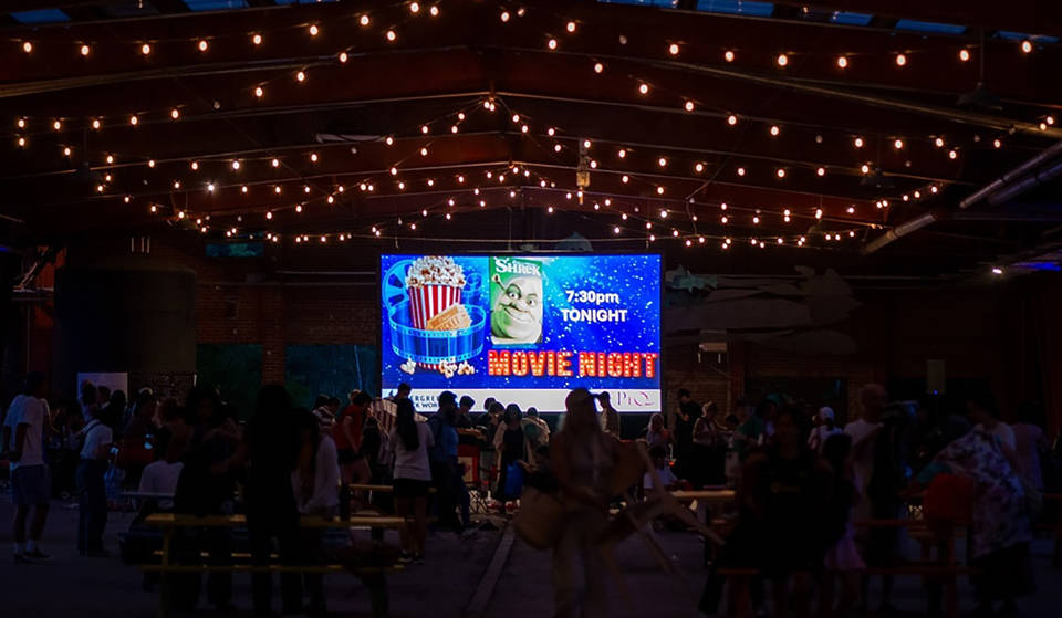 Toronto’s Historic Evergreen Brick Works Is Hosting Free Movie Nights This Winter In A Cozy Setting