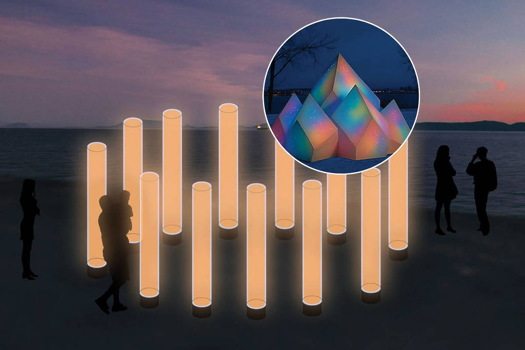 A Free Glowing Outdoor Art Exhibit Is Returning To Toronto’s Waterfront This Winter