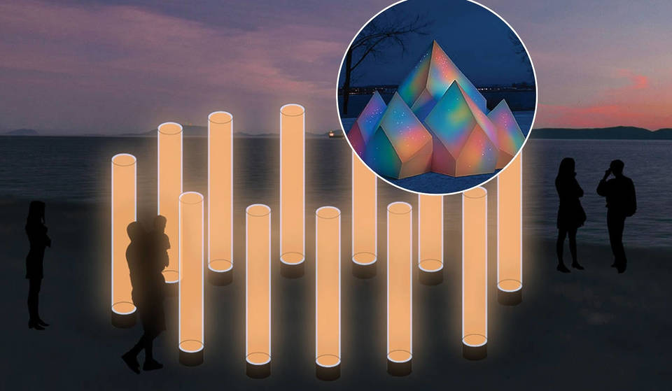 Une expo d&rsquo;art en plein air gratuite et lumineuse revient sur le front de mer de Toronto cet hiver
