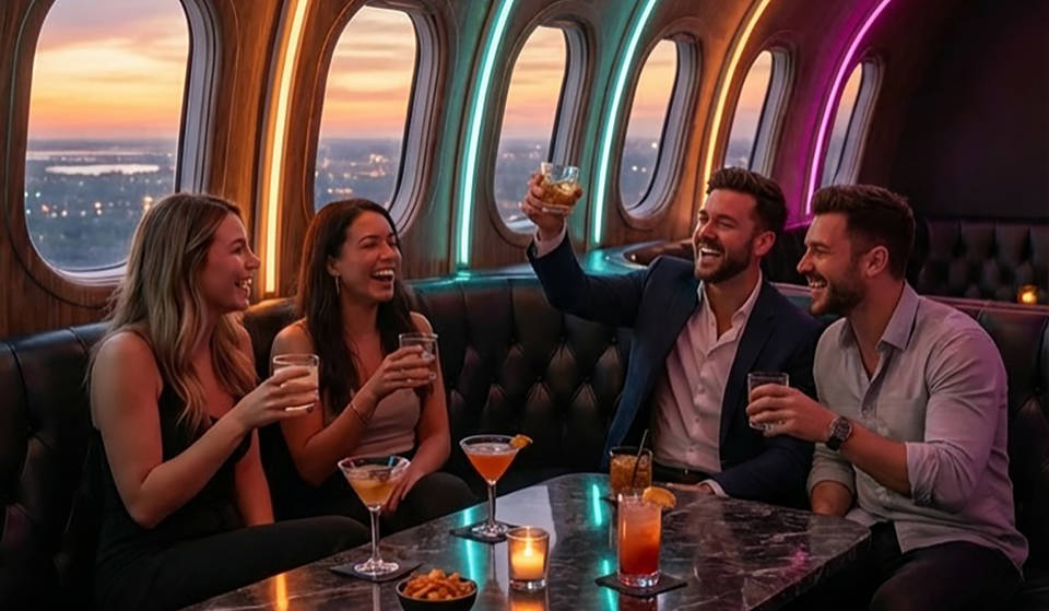 Toronto’s New Viral Airplane-Themed Café Lets You Escape The City Without A Flight